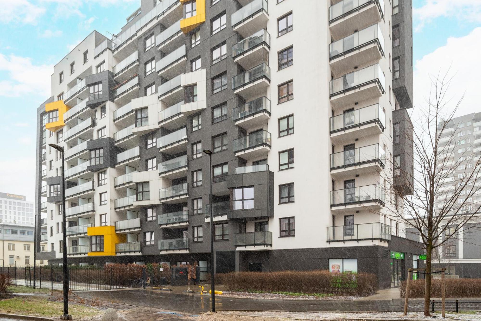 Metro Plocka Cosy Apartment Warschau Exterior foto